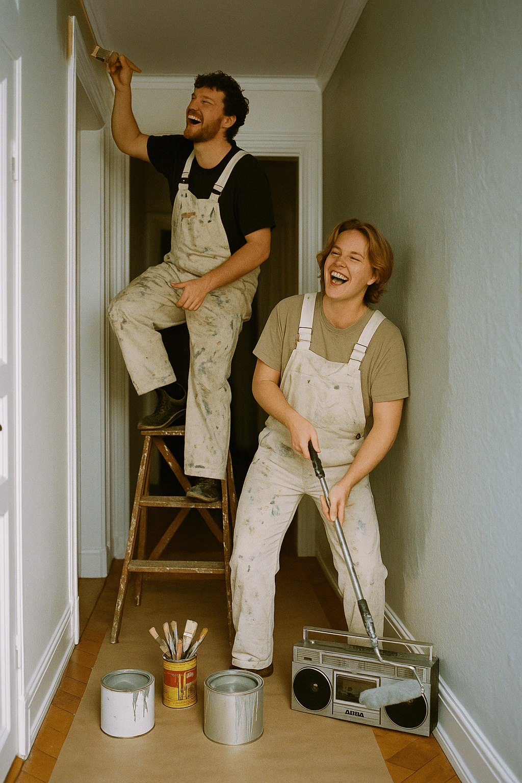 Roommates Painting
